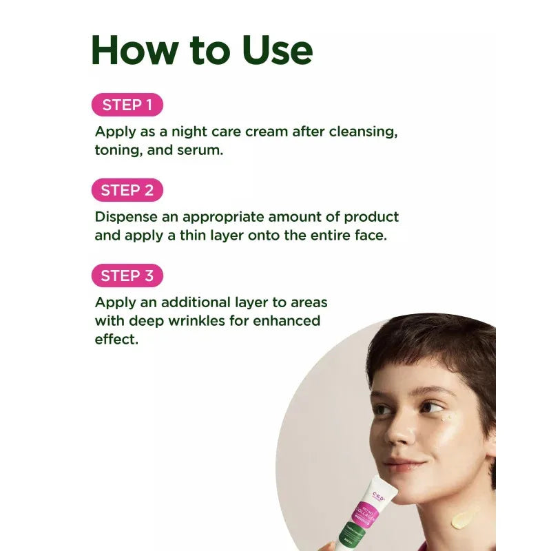 CKD Retinol Collagen Cream: Intensive Anti-Aging Treatment for Wrinkles & Firming 25ml