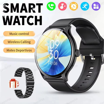 New Smart Watch 2025 Men Women Full Touch Screen Sport Fitness Watch IP67 Waterproof Bluetooth Call For Android IOS Smartwatch