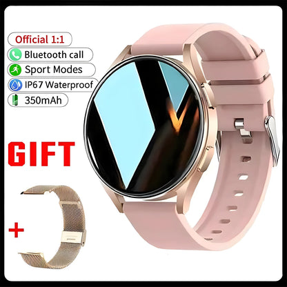 2025 New Watch 6 Bluetooth Call Smart Watch 1.39” 240*240 Custom Dials Sport Men Women Health Monitor Smartwatch For Android IOS