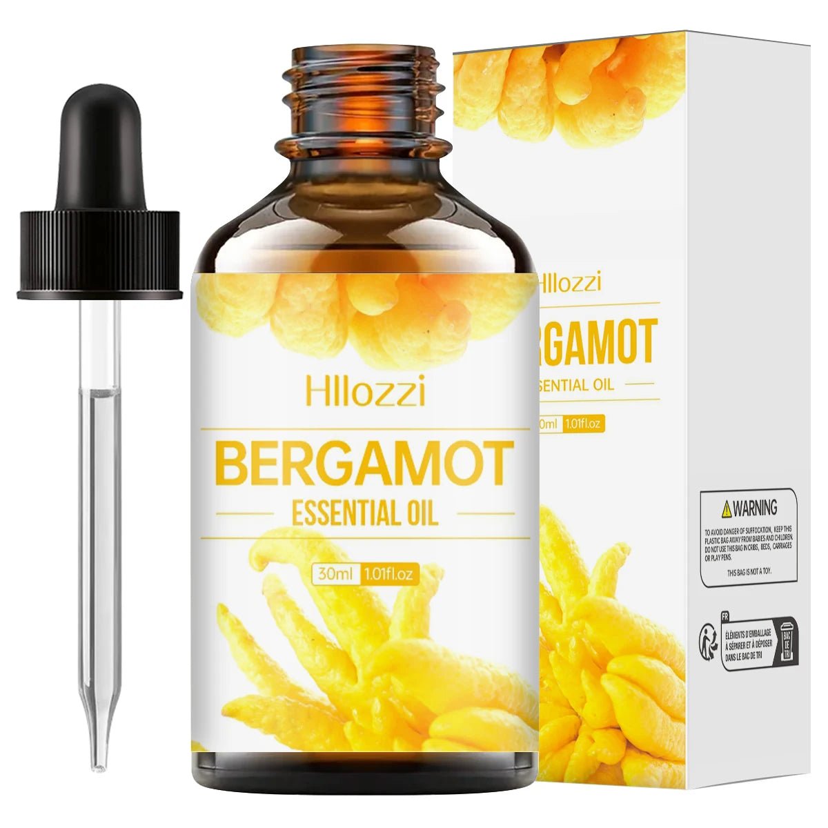 Bergamot essential oil is unique and attractive, suitable for body care and hair care, and can also be used in a diffuser.