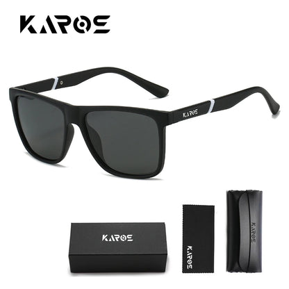 KAROS Polarized Sunglasses Driving Outdoor Travel Ultralight UV400 Eyewear Men Women Sports Fishing Mirror Sun Glassses YZ2015WB