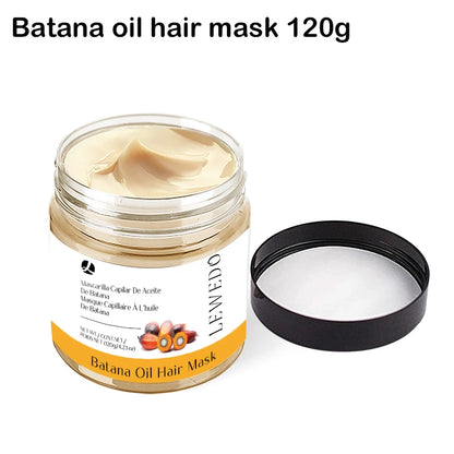 Lewedo Natural Batana Hair Growth Oil Set For Men Women Reduce Hair Loss Treatment Serum Nourish Scalp Anti-Breakage Hair Mask