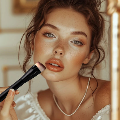 1PCS Makeup Brush Foundation Concealer Powder Blush Contour Brush Dense Soft  Brush with Box Single Face Brush