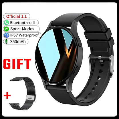 2025 New Watch 6 Bluetooth Call Smart Watch 1.39” 240*240 Custom Dials Sport Men Women Health Monitor Smartwatch For Android IOS