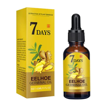 7 Day Fast Hair Growth Serum Ginger Growing Hair Treatment Anti Hair Loss Men Women Scalp Repair Damaged Root Care Essential Oil