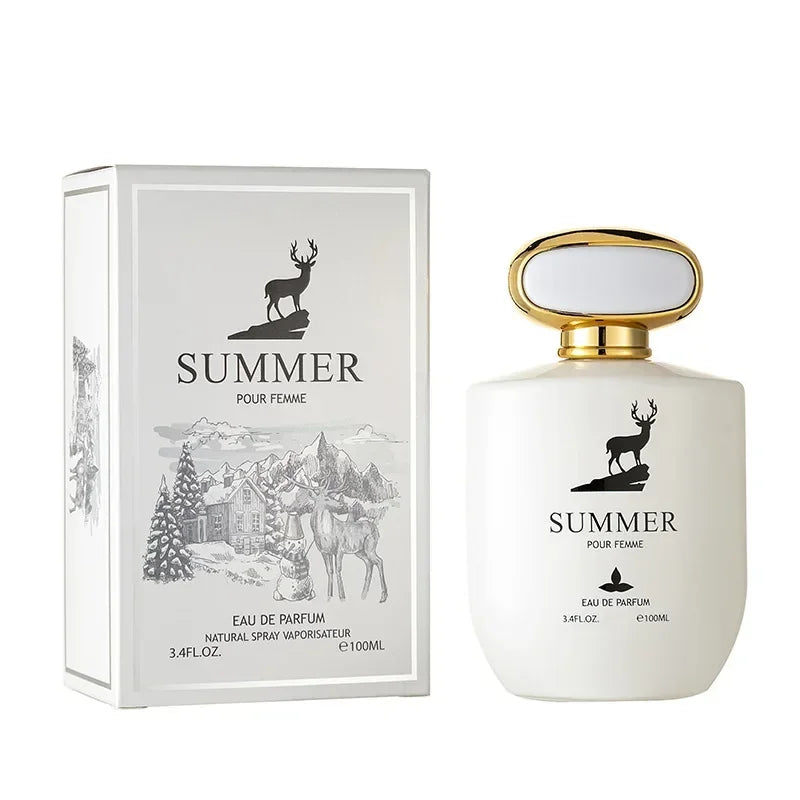 100ML Perfumes De Mujer Perfumes Árabes Originales Fresh Citrus Floral Scent Eau De Toilette with A Long-lasting Fragrance