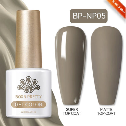 BORN PRETTY 10ml HEMA TPO FREE Mint Chocolate Cat Magnetic Gel Nail Polish Sumer Colored Ultra Shine Soak Off UV Gel Nail Art