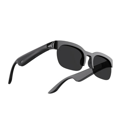 Smart Glasses with AI Translator Hands-Free Music & Calls BT Sunglasses UV Protection Audio Glasses for Men and Women