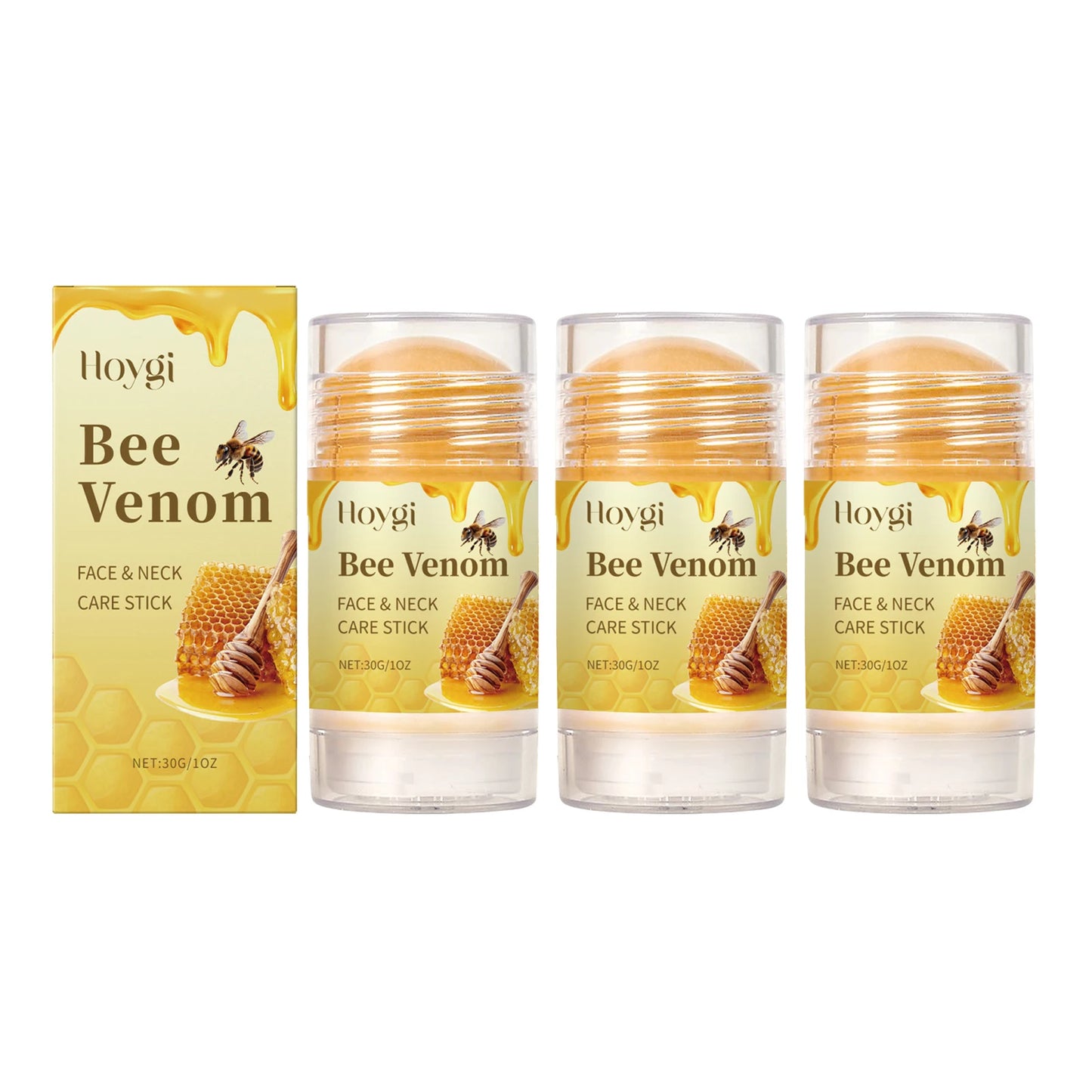 Hoygi Bee Venom Firming Serum Stick Anti Wrinkle Cream Lifts Tightens the Skin Solving Wrinkles Fine Lines Natural Serum