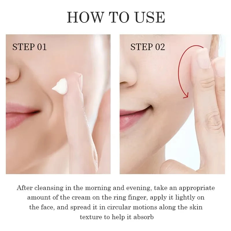 Six Peptide Wrinkle Remover Face Cream Instant Firming Lift Anti-Aging Fade Fine Lines Whitening Moisturizing Smooth Skin Care
