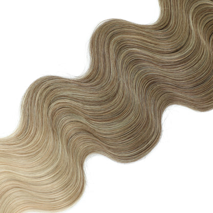 Magicae Ombre Bio Body Wave Hair Bundles 26"/30" Synthetic Hair Extensions Heat Resistant Soft Fiber Hair Weaving