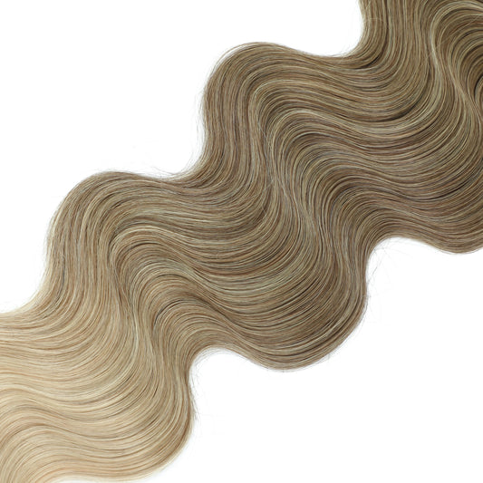 Magicae Ombre Bio Body Wave Hair Bundles 26"/30" Synthetic Hair Extensions Heat Resistant Soft Fiber Hair Weaving