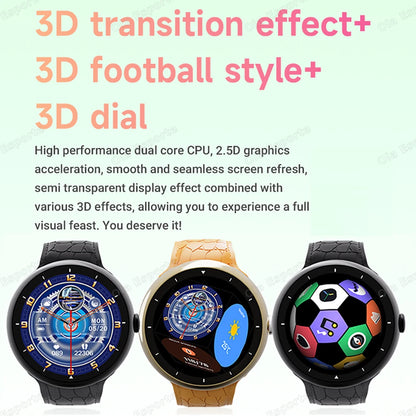 New Waterproof Smart Watch 2025 Heart Rate Multi-Strap Smartwatch Sleep Monitoring Sports Bluetooth Call Men Women Smartwatch