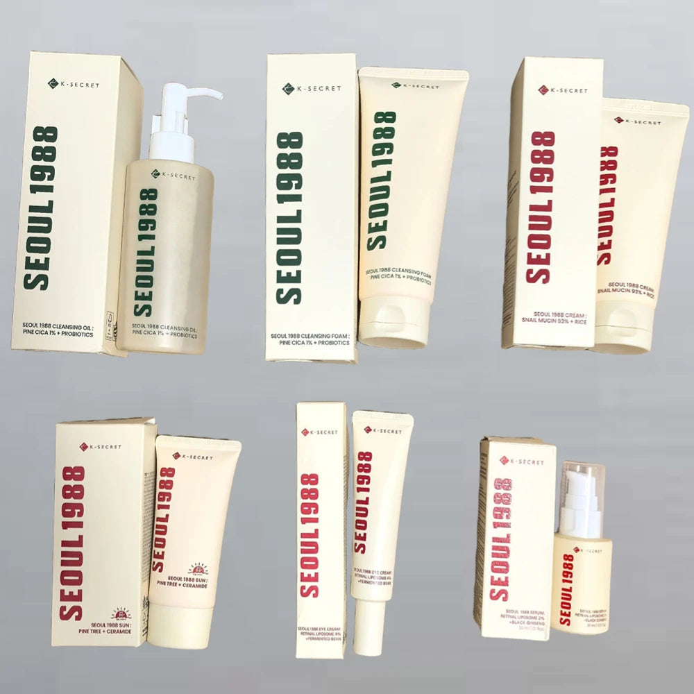 Korean SEOUL 1988 Retinol Face Serum Fade Fine Wrinkle Moisturizing Whitening Remove Spots Shrink Pores Beauty Skin Care