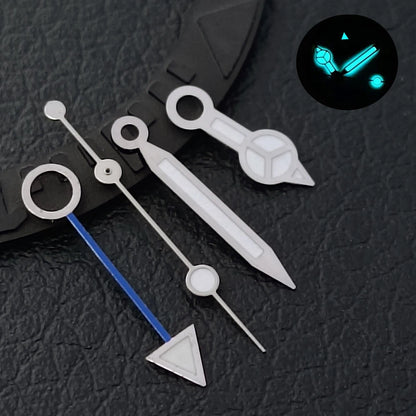 GMT Hands Blue Green/Green Luminous NH34 GMT Watch Hands for NH34 Automatic Movement watch accessories Watch Part For Wristwatch