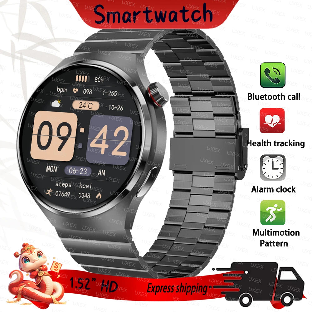 2025 Watch Smartwatch Wemon 1.52” HD Bluetooth Call Offers Today Gift For Men Health Tracking Watches Smart Hombre Business New