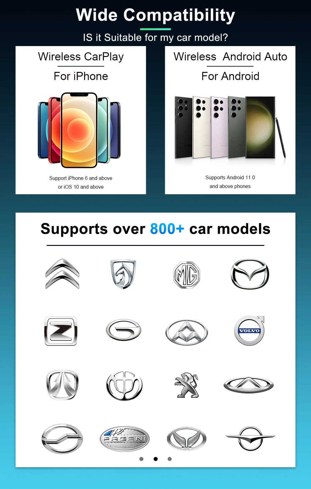 10.26 Inch Car Mirror Radio Multimedia Video Player Universal Wireless Carplay 5G Wifi BT High-performance CPU HDR QLED Screen