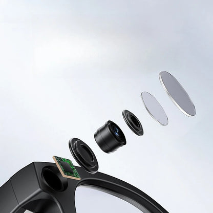 AI Smart Bluetooth Translation Glasses with 8MP HD Camera Anti-Shake Photo and Video Recording Sunglasses