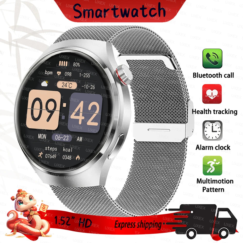 2025 Watch Smartwatch Wemon 1.52” HD Bluetooth Call Offers Today Gift For Men Health Tracking Watches Smart Hombre Business New