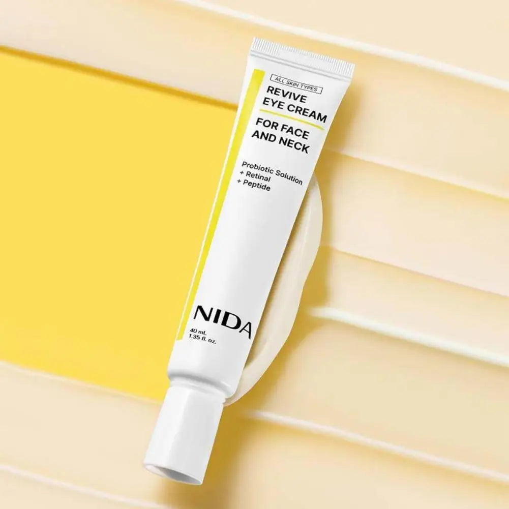 NIDA Retinol Revitalizing Eye Cream For The Face And Neck Nourishing Daily Anti Wrinkle Cream Moisturizing Firming Skin Care