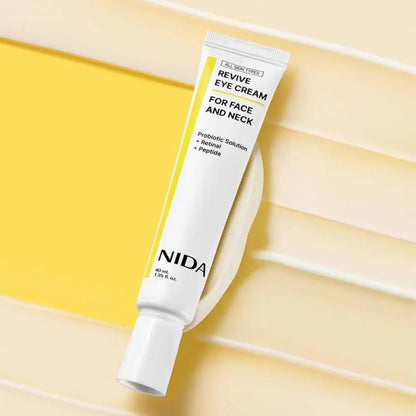 NIDA Retinol Revitalizing Eye Cream For The Face And Neck Nourishing Daily Anti Wrinkle Cream Moisturizing Firming Skin Care