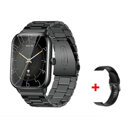 2024 Bluetooth Answer Call Smart Watch Men 1.73 inch Full Touch Fitness Tracker Waterproof Sport Smartwatch Women PK GTS4 Pro