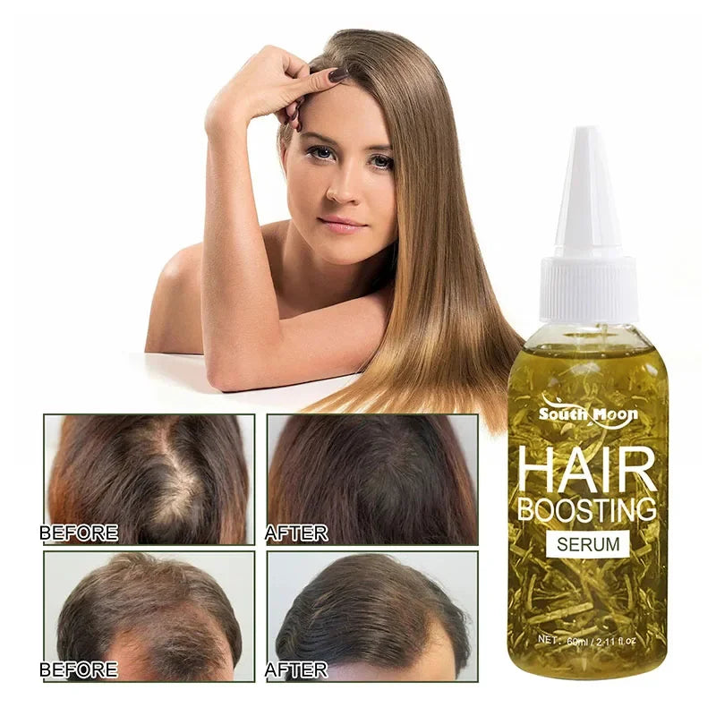 Fast Hair Growth Oil Africa Crazy Traction Alopecia Serum Anti Hair Break Thicken Hair Loss Treatment Spray For Man Women 60ML