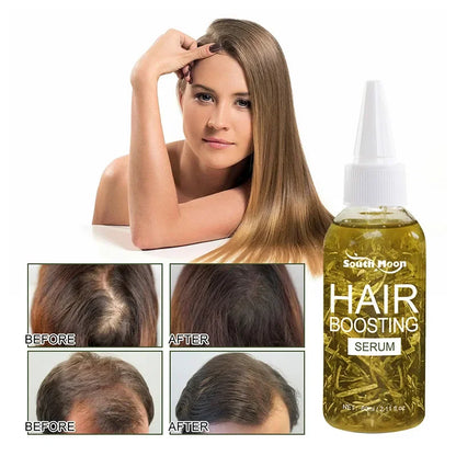 Fast Hair Growth Oil Africa Crazy Traction Alopecia Serum Anti Hair Break Thicken Hair Loss Treatment Spray For Man Women 60ML