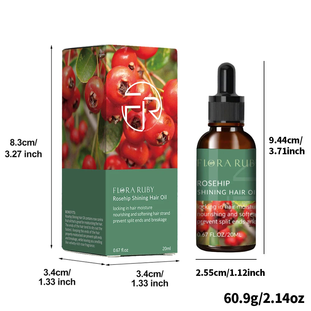 Hair Growth Serum Fast Growing Hair Essential Oil Beauty Hair Care 20ml Dense Regrowth Ginger Hair Promoting Regeneration