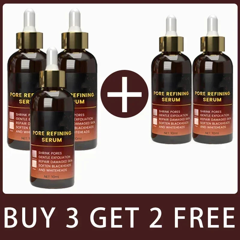 Pore Minimizing Serum Acid Shrink Pores Removing Large Pores Blackheads face Moisturizing Brightning Skin Care Essence Oil