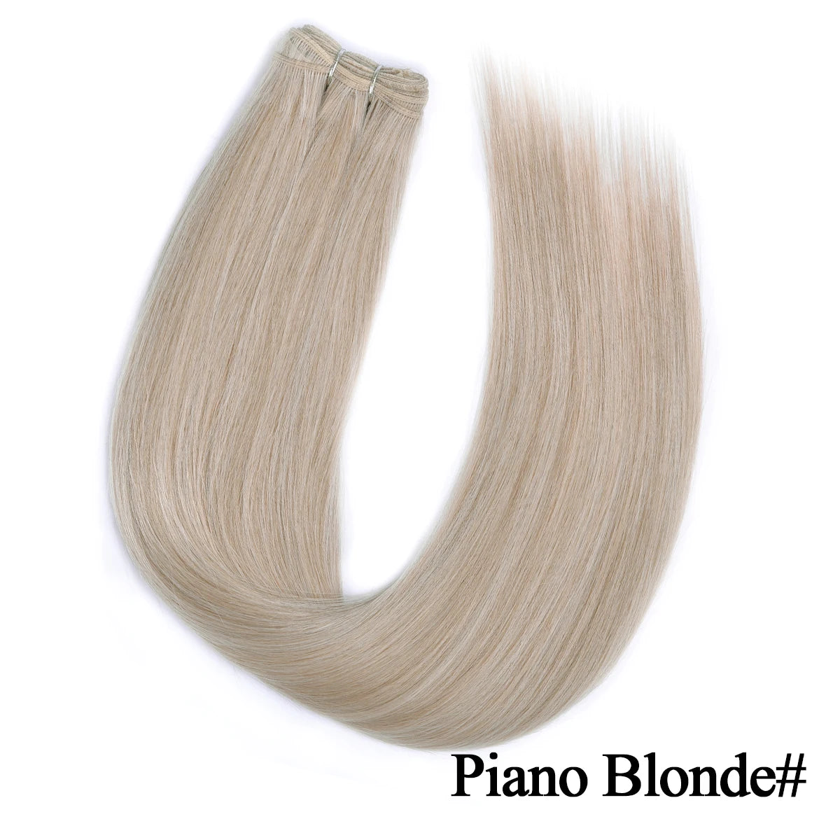 Straight Hair Extensions Synthetic Smooth Ombre Hair Weaving 26 inches brown Synthetic Straight Hair Bundles Full To End