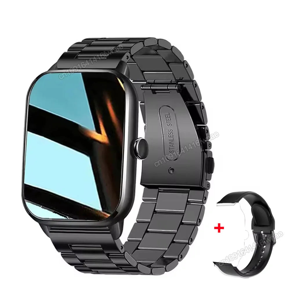 New Smart Watch H9 Pro MAX 2.01-inch HD Display Bluetooth Call Message Alert Sport Mode GPS Smartwatch Men Women For Android IOS