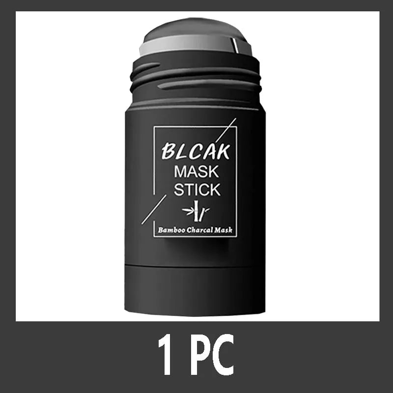 Solid facial mask Stick Green Tea Honey Peach Cleaning Pore Moisturizing Long Charcoal Eggplant Mud Film