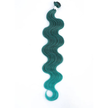 Perstar Body Wave Bundles Synthetic Hair Weave Bundles Hair Body Wave Ponytail Hair Bundles 26 Inch
