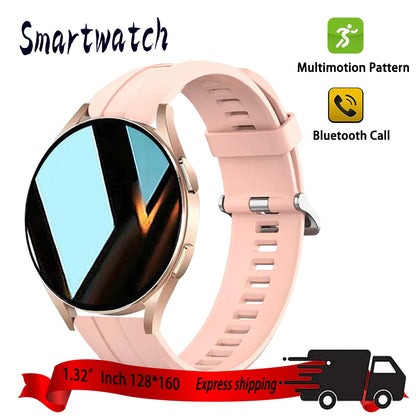 2025 New Business Smartwatch Men 1.32" inch Bluetooth Call Fitness Tracker Smart Wearable Women Wireless Call Watch Android IOS