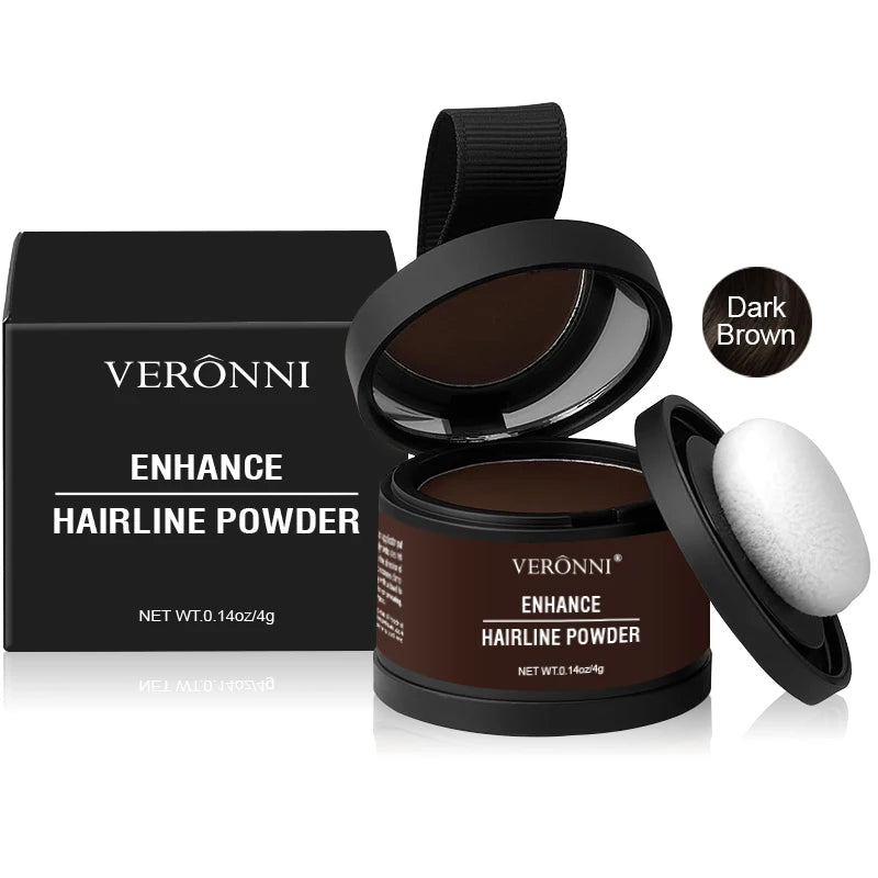 Hair Line Powder 14 colors Black Root Cover Up Natural Instant Waterproof Hairline Shadow Powder Hair Concealer Coverage Makeup