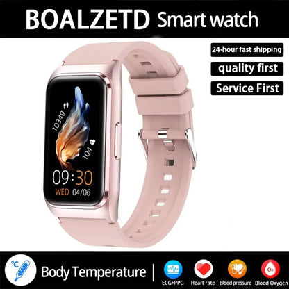 New ECG+PPG Smart Watch Men Blood Pressure Uric Acid Blood Fat Call Reminder Health Smartwatch Women Waterproof For Android IOS