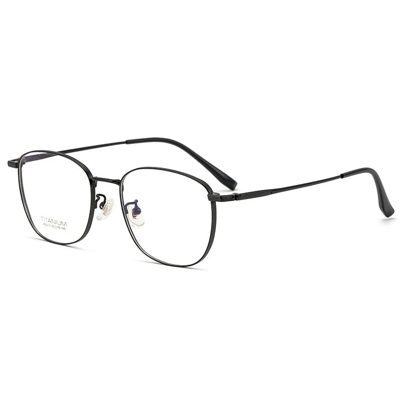 Pure Titanium Glasses Frames Women Ultralight Fashion Square Optical Eyewear Spectacles Frame K5013