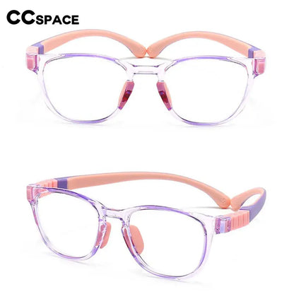54905 Children Silicone Anti-Blue Light Glasses Flexible Removable Sport Eyeglasses Frame Girls Boys Mobile Phone Glasses