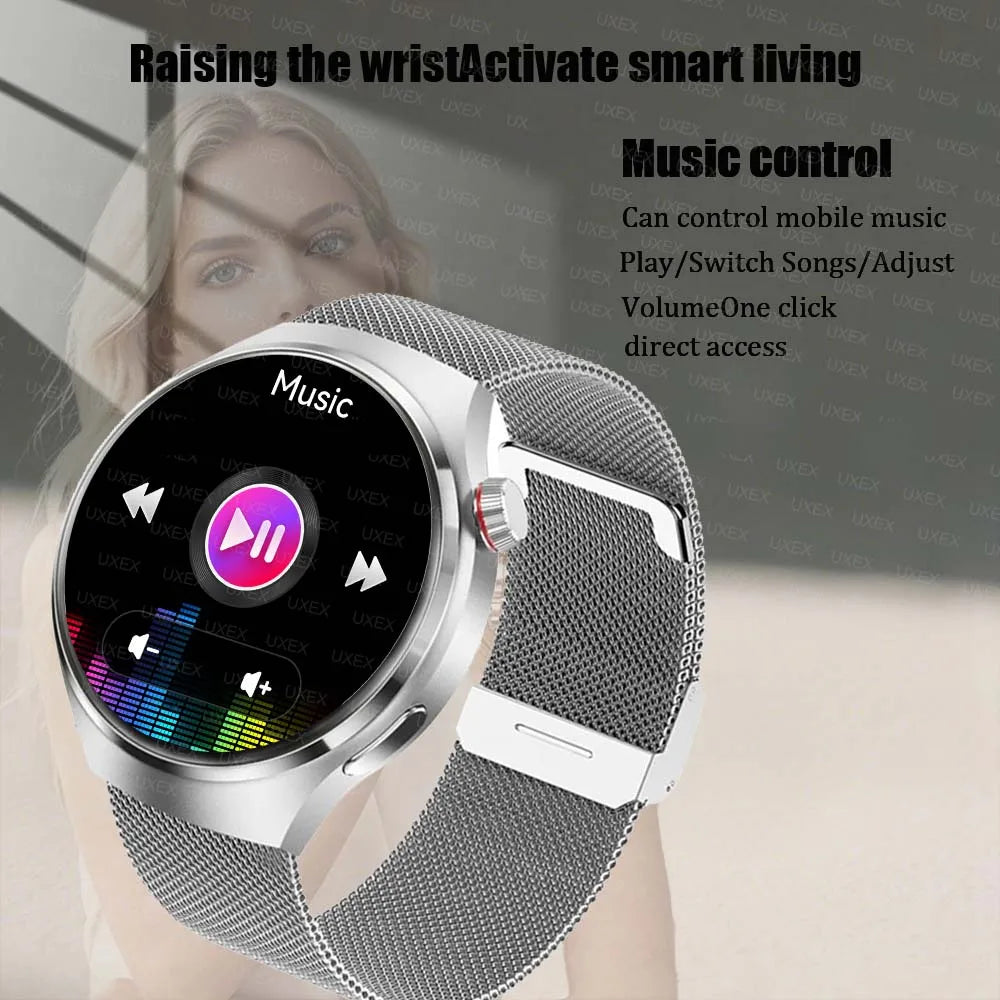 Business Smartwatch Watch Man 1.52 HD Wireless Call Health Tracker Custom Photo Voice Assistant Christmas Gift Watches Commerce