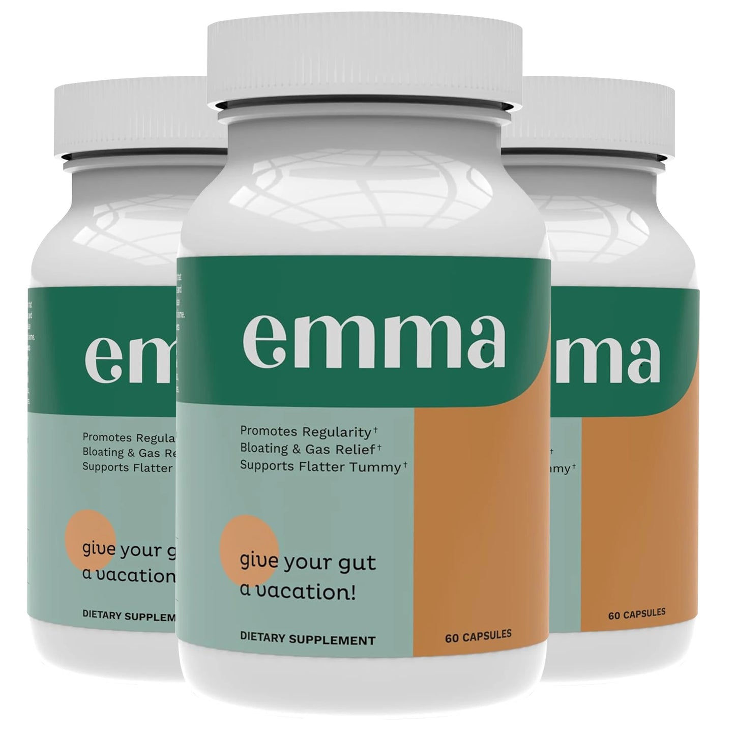 Emma - Relieve Flatulence, Reduce Constipation, Cleanse The Intestines, Restore Digestive Ability, and Repair Intestinal Leakage