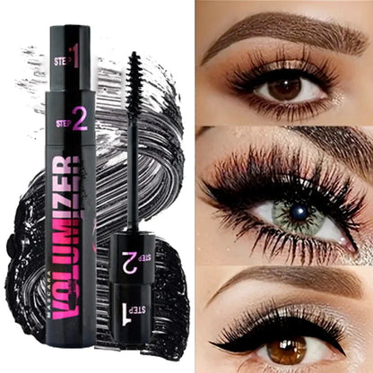 Black waterproof Mascara for all Lengthening make up products Eyelash Extension Eye Lashes mascara 4d effect  Korean cosmetics