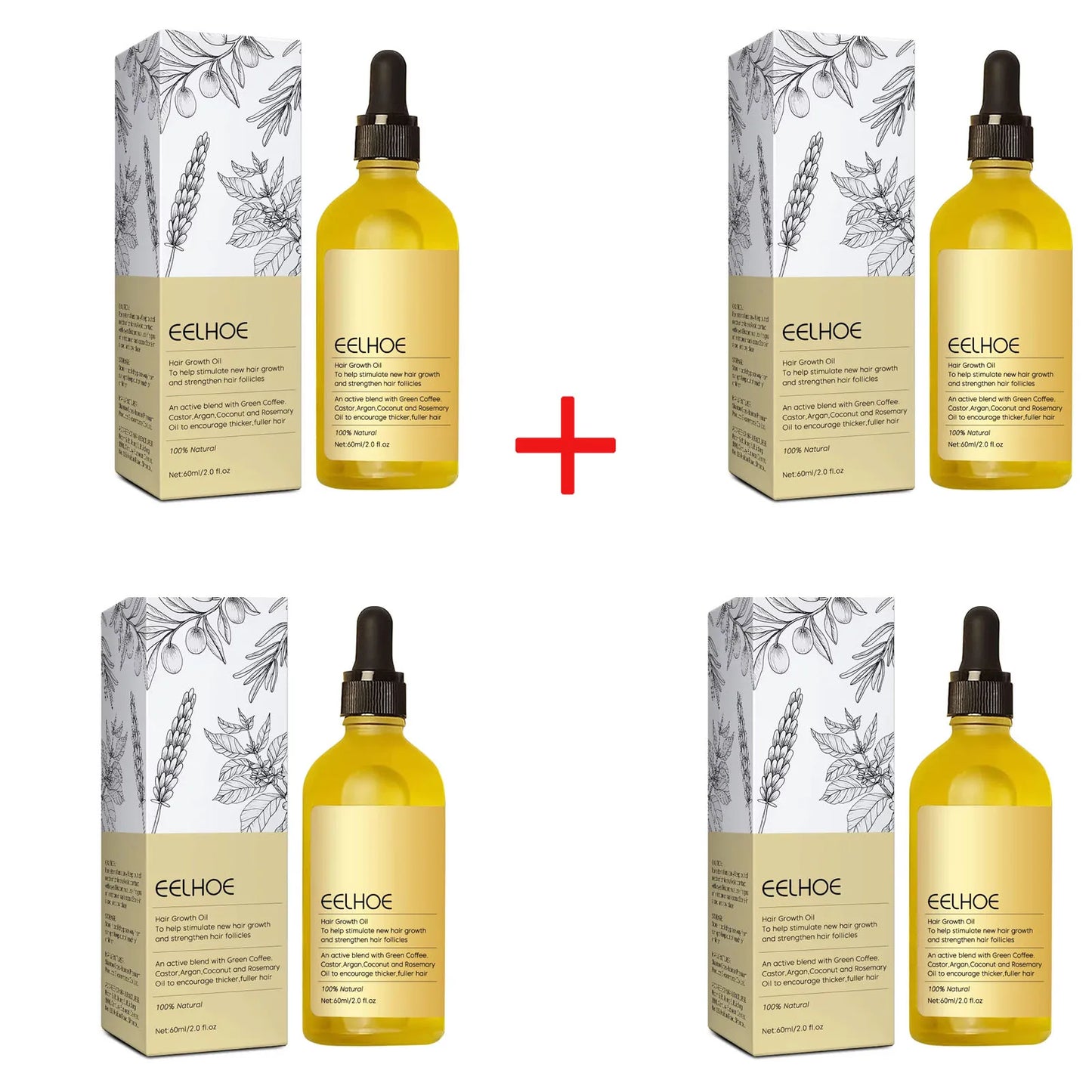 Natural Hair Growth Oil Rosemary Anti Hair Loss Regrowth Moisturizing Repair Anti Baldness Fast Hair Growth Serum Oil For Women