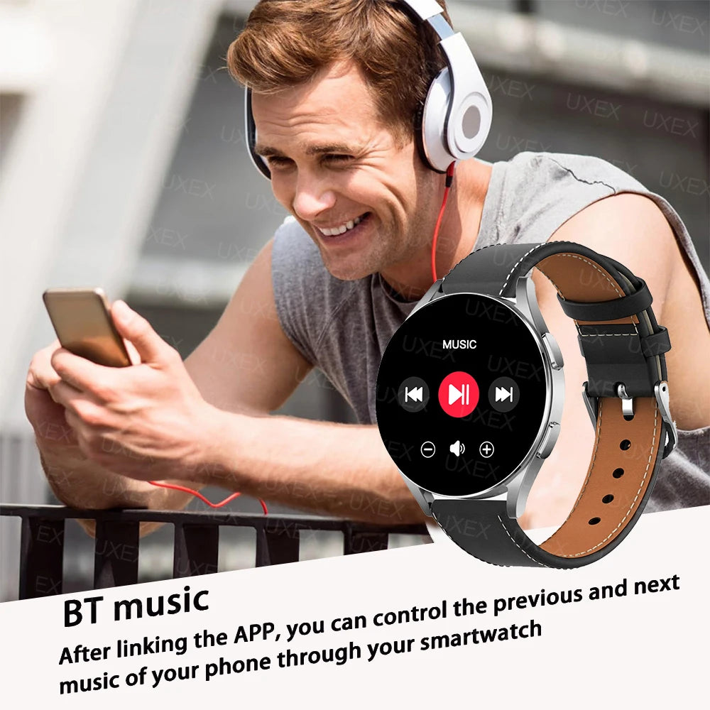 2025 New Business Smartwatch Men 1.32" inch Bluetooth Call Fitness Tracker Smart Wearable Women Wireless Call Watch Android IOS