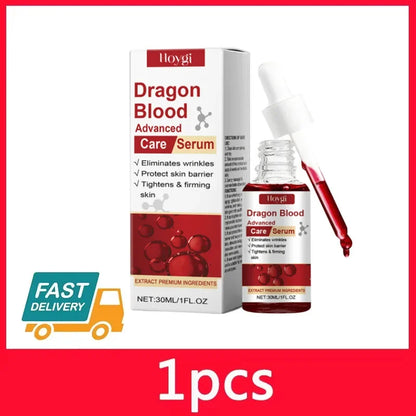 Dragon Blood Wrinkle Removal Face Serum Anti-Aging Firming Lift Brighten Whitening Dull Skin Moisturizer Skin Care Cosmetics