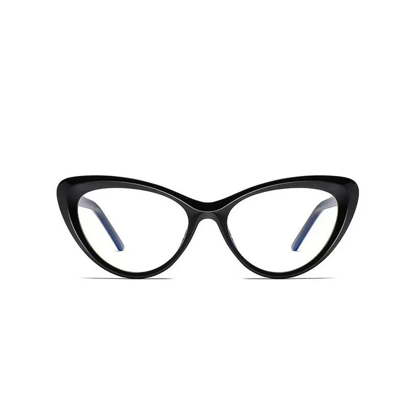 Cat Eye Shape Women's Eyeglasses Frame Blue Light Blocking Eyeglasses for Men New Stylish Female Glass