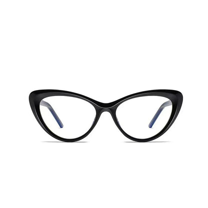 Cat Eye Shape Women's Eyeglasses Frame Blue Light Blocking Eyeglasses for Men New Stylish Female Glass