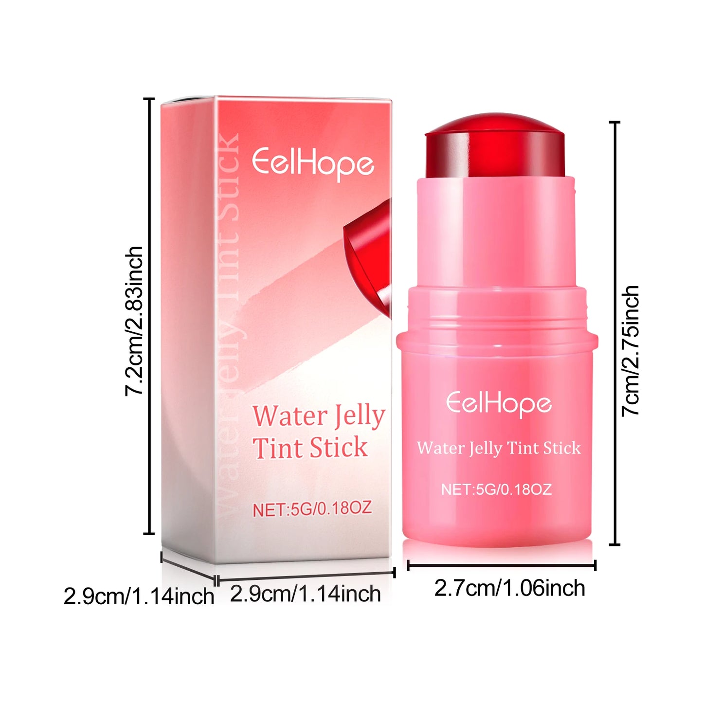 Milk Jelly Powder Blusher Moisturized Blusher Stick Long Lasting Brighten Matte Facial Contour Rouge Makeup Lip Tint