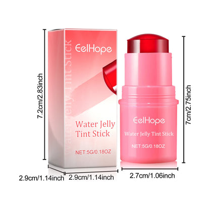 Milk Jelly Powder Blusher Moisturized Blusher Stick Long Lasting Brighten Matte Facial Contour Rouge Makeup Lip Tint