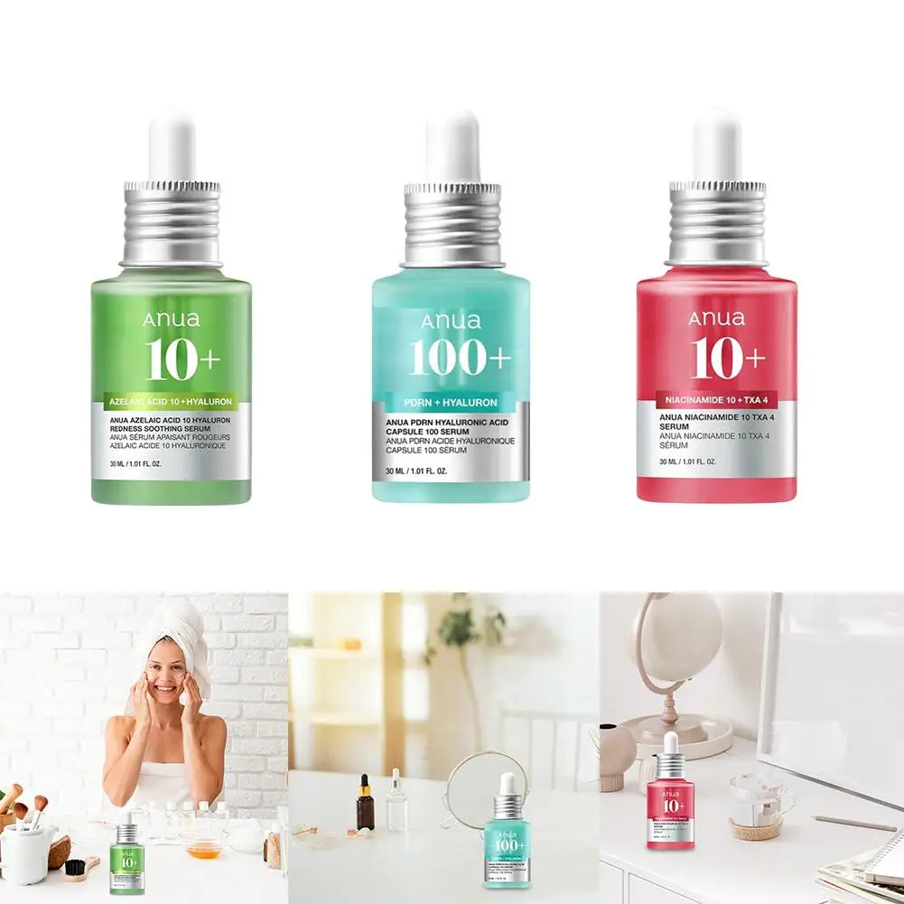 Anua Skin Care Sets Peach  Niacinamide Serum Niacinamide Hyaluronic Acid Serum 30ml Korean Original Skincare Products